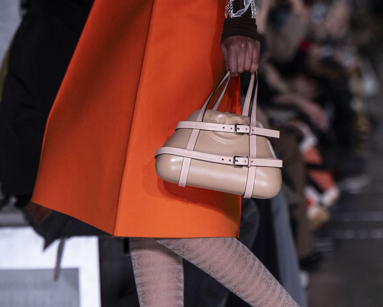 The age of the top-handle purse has arrived.